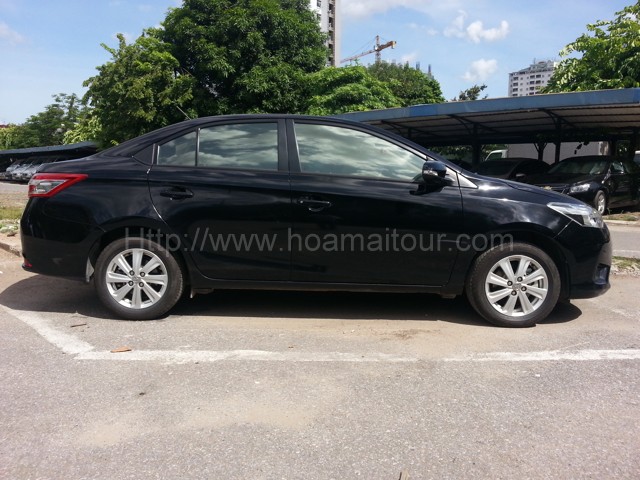 Cho thuê xe 4 chỗ vios giá rẻ nhất tai Hà Nội